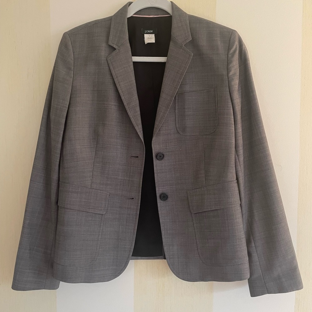 J. Crew Vintage Wool Suit Jacket